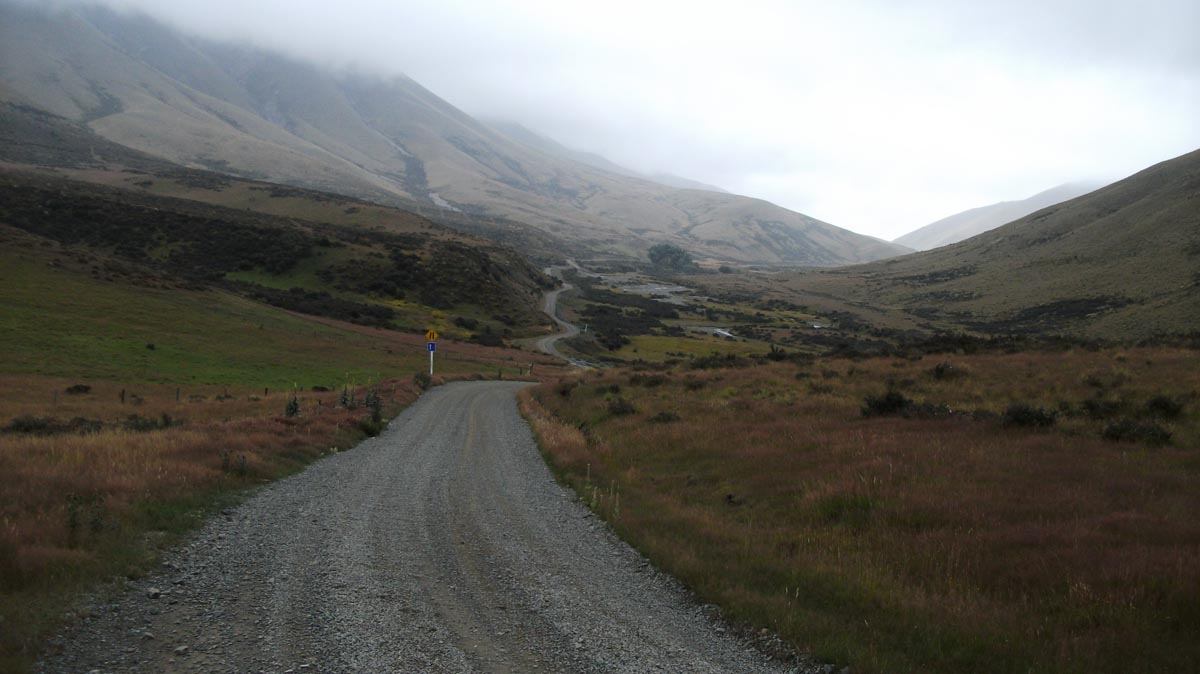 Hakataramea Pass mist