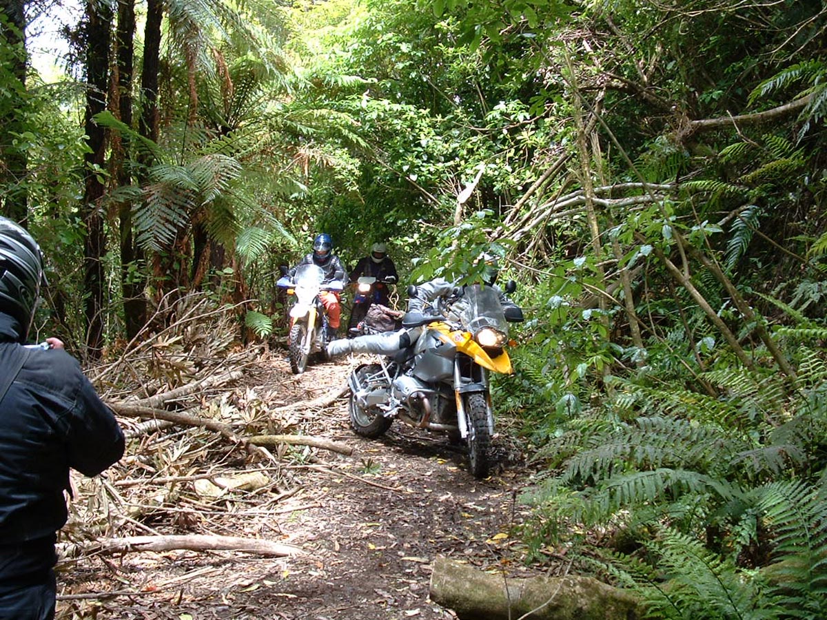 Riders make their way through Makairo track