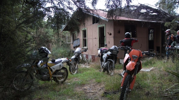 An Abandoned house just off Maungatapu Track