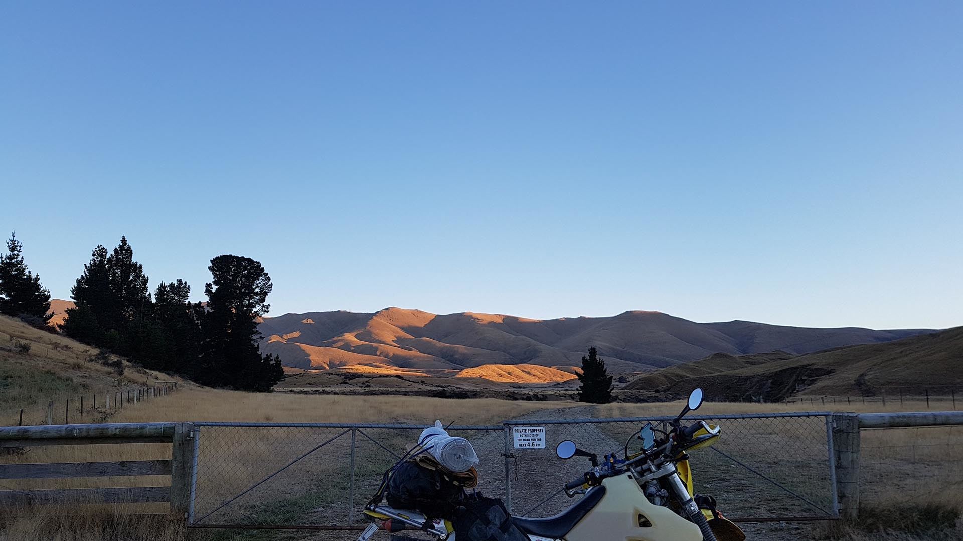 The gate to Mount Buster