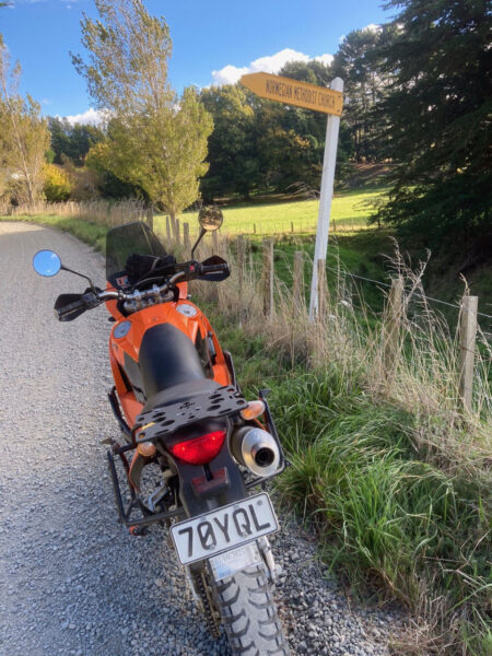 By the church on North Road