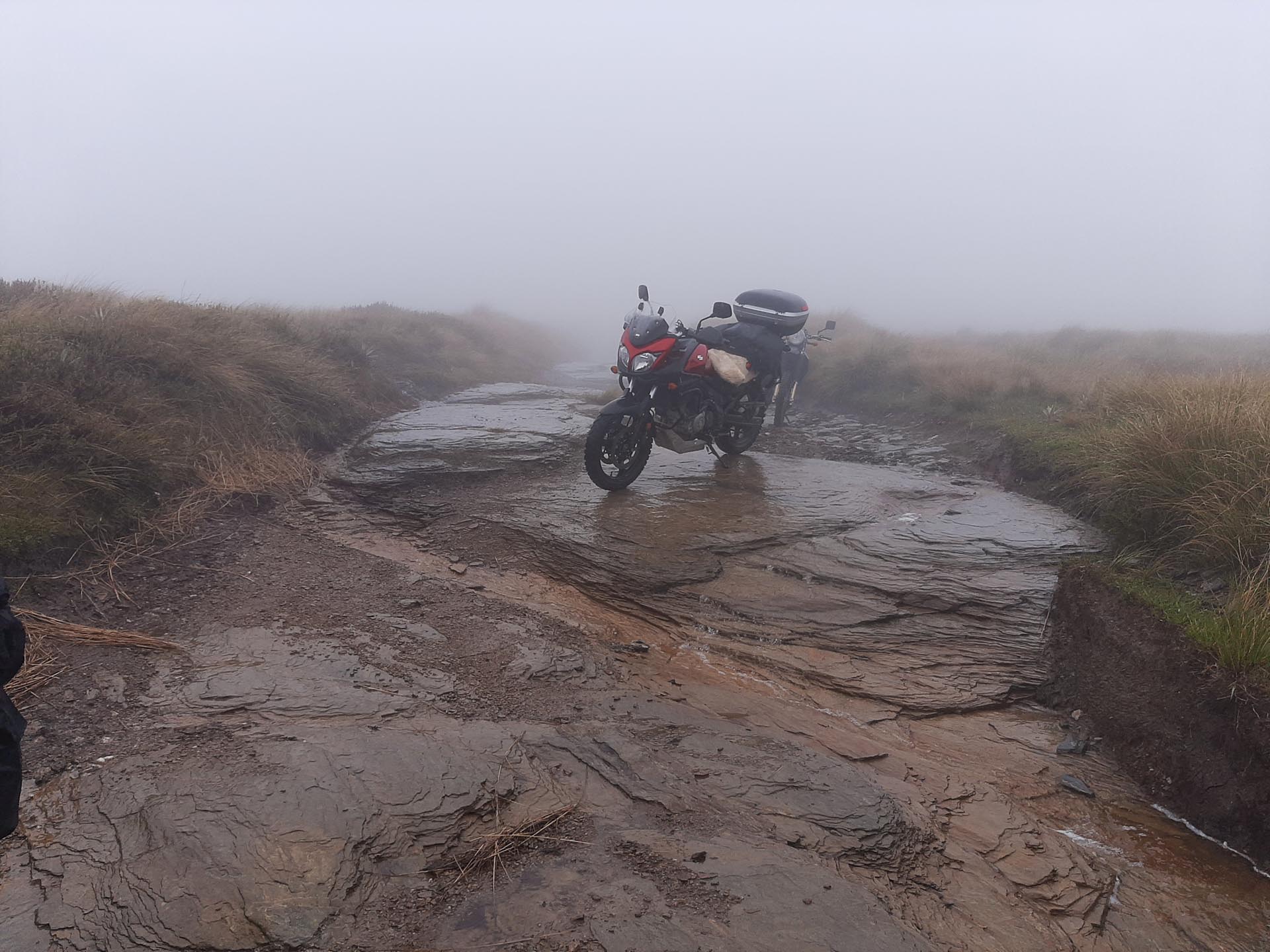 The stoney steps on Paino Flat