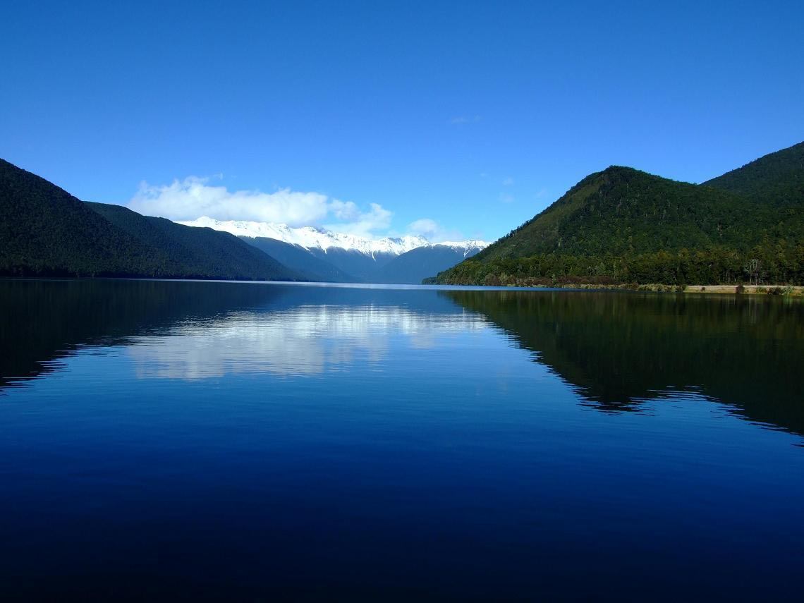 Lake Rotoroa at the end of Porika Road