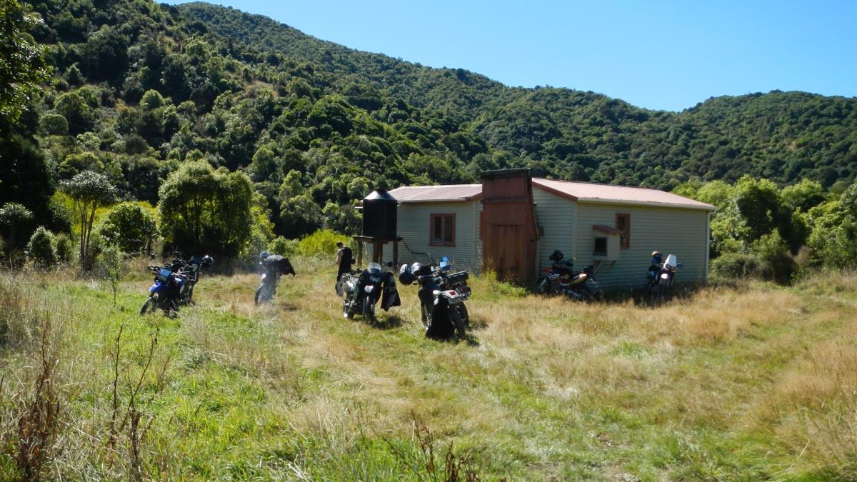 Bikes at Sutherlands Hut