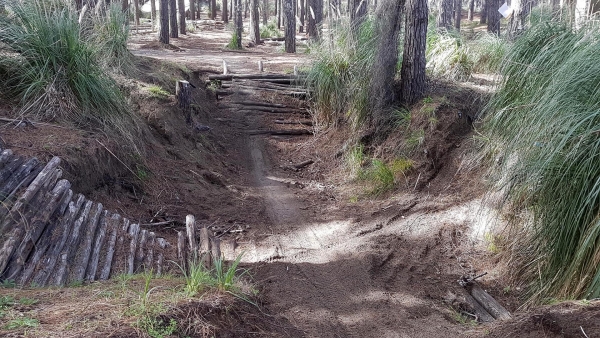 An obstacle at The Sandpit