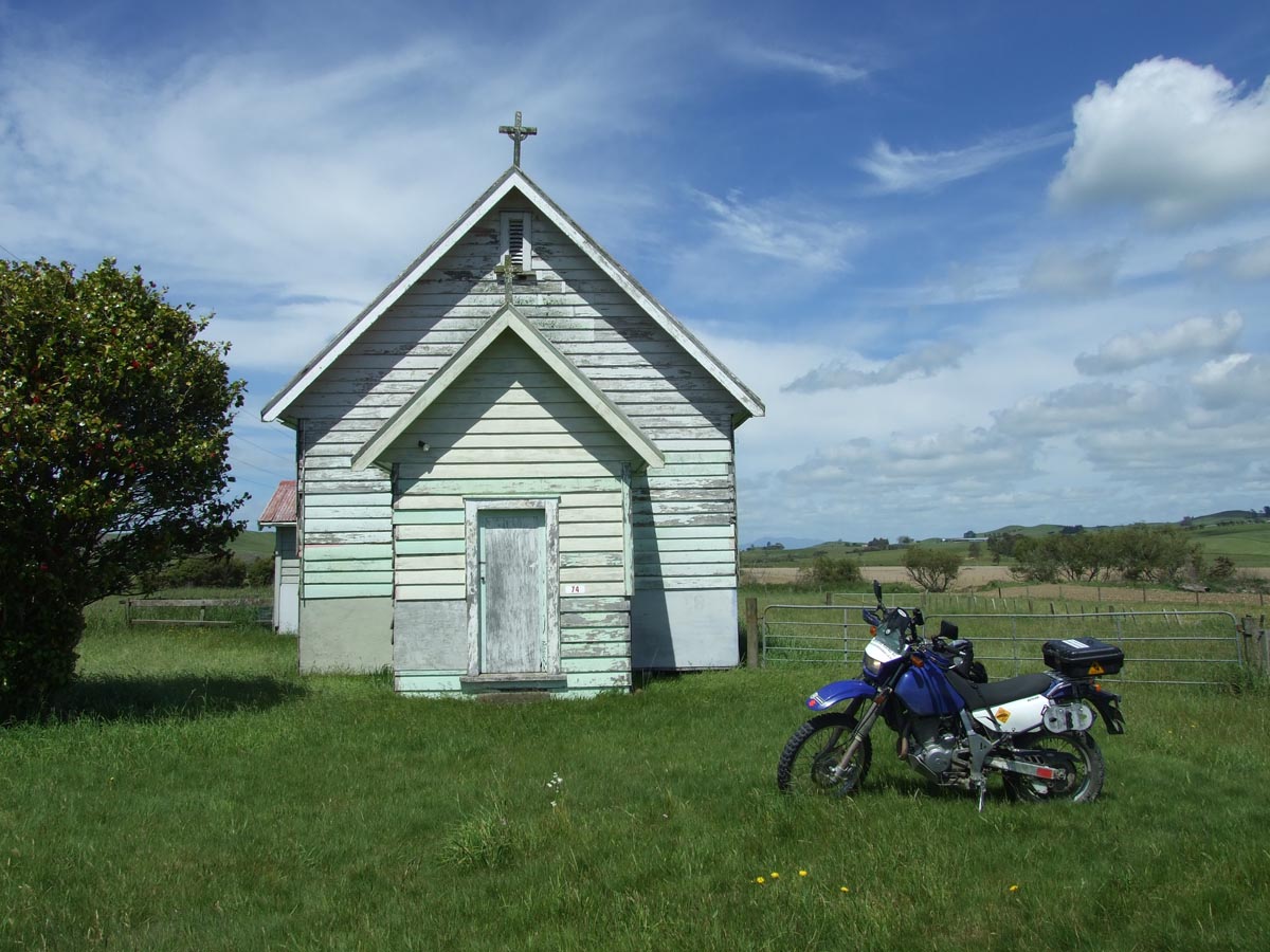 An old church on Waiti Road