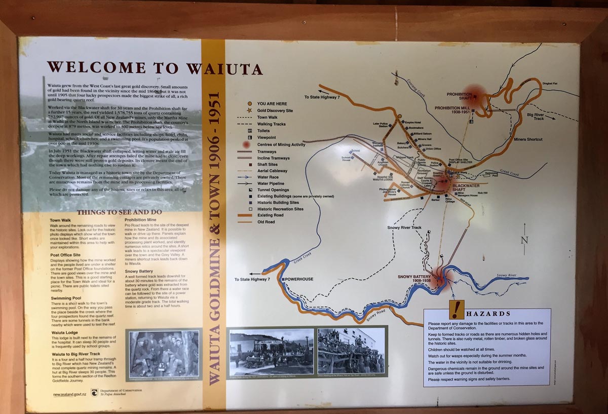 Doc info for Waiuta Historic Mine Site